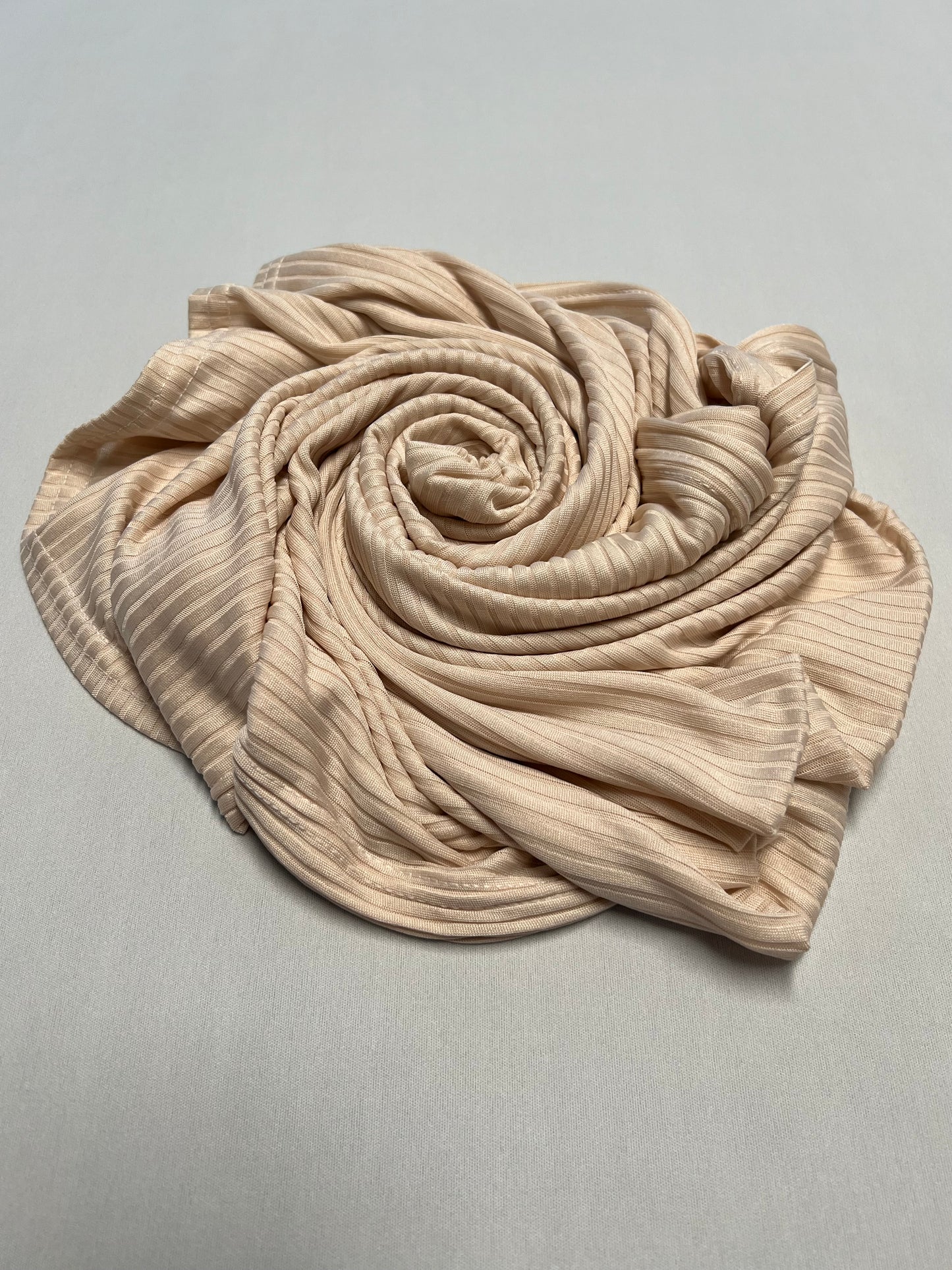 Winterschal - Hellbeige rosa